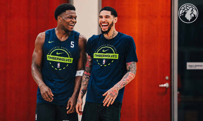 LaMelo Ball - Anthony Edwards - Jonathan Kuminga - Rudy Gobert - Minnesota Timberwolves