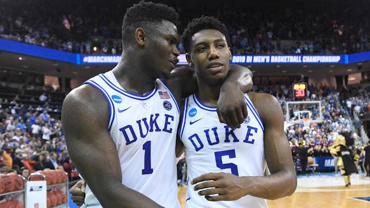 NCAA - Zion Williamson - R.J Barrett - Draft - Duke - Blue Devils