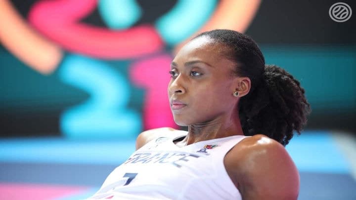 FFBB - Euro - France - Serbie - Sandrine Gruda - Marine Johannes