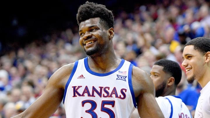 Draft 2020 - NCAA - Kansas Jayhawks - Udoka Azubuike - Joel Embiid - Devon Dotson - Ochai Agbaji - Bill Self