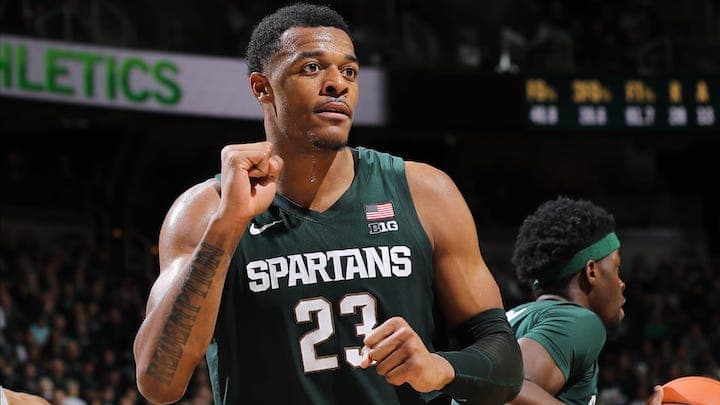 Xavier Tillman - Michigan State Spartans - Cassius Winston - Aaron Henry - Tom Izzo