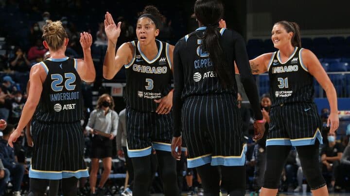 Chicago Sky - Minnesota Lynx - Phoenix Mercury - New York Liberty - Seattle Storm - Dallas Wings