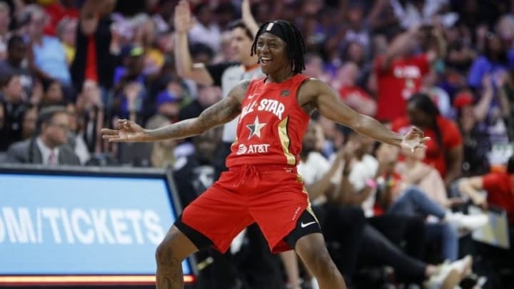 All Star Game - Erica Wheeler - Diamond DeShields - Shekinna Stricklen - Washington Mystics - Phoenix Mercury