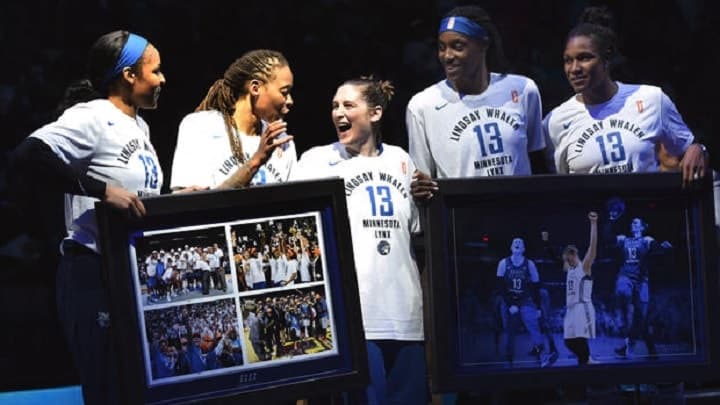 Minnesota Lynx - Lindsay Whallen - Los Angeles Sparks - Napheesa Collier - Chelsea Gray - Tina Charles