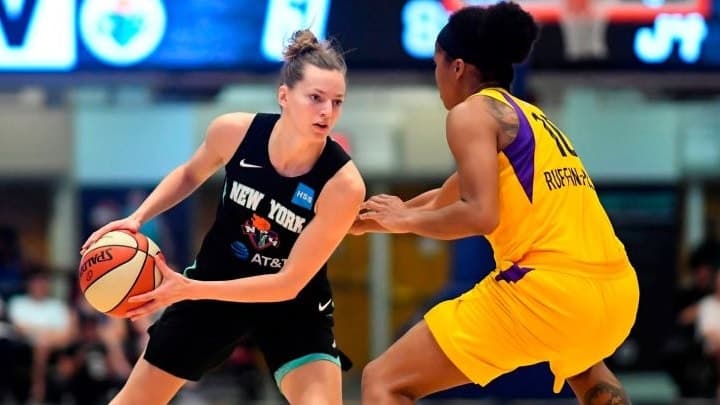 Marine Johanns - A'ja Wilson - Las Vegas Aces - Seattle Storm - Washington Mystics - Indiana Fever