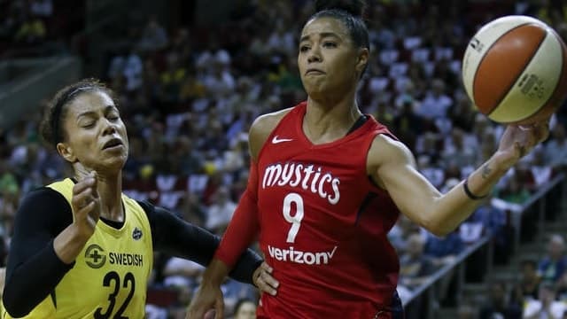 Seattle Storm - Washington Mystics - Breanna Stewart