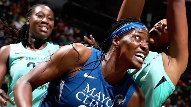 Sylvia Fowles - Diamonds DeShields - Minnesota Lynx - Chicago Sky - Elena Delle Donne - Candace Parker