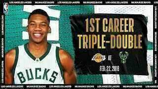 Giannis Antetokounmpo - Milwaukee Bucks - Kobe Bryant - Los Angeles Lakers