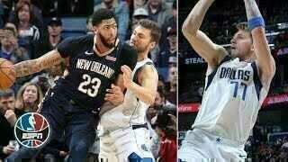 Anthony Davis - New Orleans Pelicans - Luka Doncic - Dallas Mavericks