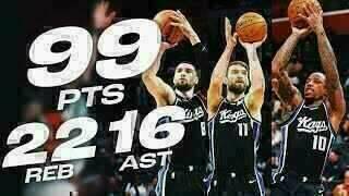 Zach LaVine - DeMar DeRozan - Domantas Sabonis - Sacramento Kings