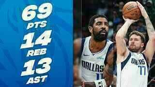 Kyrie Irving - Luka Doncic - Dallas Mavericks