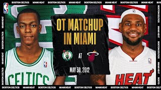 LeBron James - Dwyane Wade - Miami Heat - Rajon Rondo - Boston Celtics