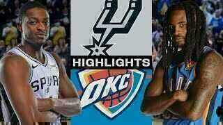 Victor Wembanyama - Keldon Johnson - San Antonio Spurs - Oklahoma City Thunder