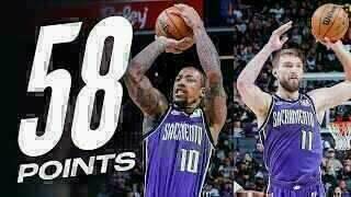 DeMar DeRozan - Domantas Sabonis - Sacramento Kings