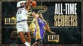 LeBron James - Kobe Bryant - Los Angeles Lakers