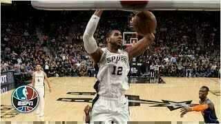 LaMarcus Aldridge - San Antonio Spurs - Russell Westbrook - Oklahoma City Thunder