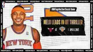 Carmelo Anthony - New York Knicks - Derrick Rose - Chicago Bulls