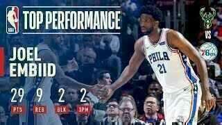 Joel Embiid - Philadelphia Sixers - Khris Middleton - Milwaukee Bucks