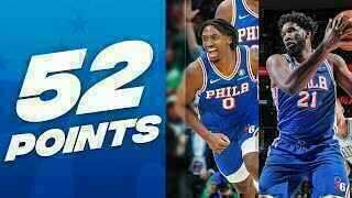 Joel Embiid - Tyrexe Maxey - Philadelphia Sixers