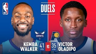 Kemba Walker - Charlotte Hornets - Victor Oladipo - Indiana Pacers