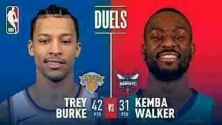 Trey Burke - New York Knicks - Kemba Walker - Charlotte Hornets