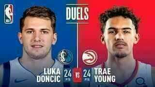 Luka Doncic - Dallas Mavericks - Trae Young - Atlanta Hawks