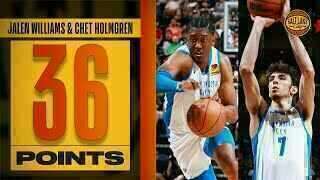 Jalen Williams - Chet Holmgren - Keegan Murray - Brandin Podziemski - Brandon Miller - Julian Champagnie