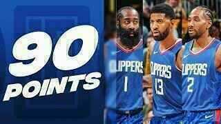 James Harden - Paul George - Kawhi Leonard - Los Angeles Clippers