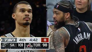 Devin Vassell - De'Aaron Fox - Victor Wembanyama - San Antonio Spurs - Toronto Raptors