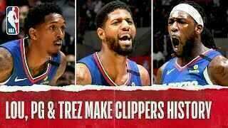 Montrezl Harrell - Paul George - Lou Williams - Los Angeles Clippers