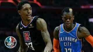 Lou Williams - Los Angeles Clippers - Russell Westbrook - Oklahoma City Thunder