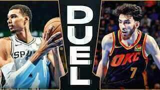 Victor Wembanyama - San Antonio Spurs - Chet Holmgren - Oklahoma City Thunder
