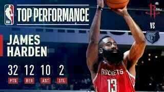 James Harden - Houston Rockets - Clint Capela