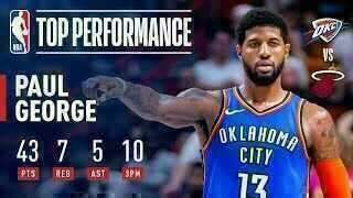 Paul George - Oklahoma City Thunder
