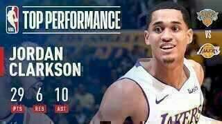 Jordan Clarkson - Los Angeles Lakers
