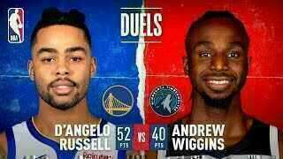 D'Angelo Russell - Golden State Warriors - Andrew Wiggins - Minnesota Timberwolves