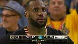 LeBron James - Kyrie Irving - Cleveland Cavaliers - Golden State Warriors