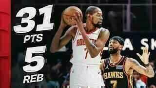 Kevin Durant - Houston Rockets - Atlanta Hawks