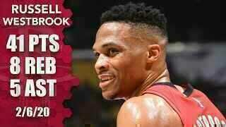 Russell Westbrook - Houston Rockets - LeBron James - Los Angeles Lakers