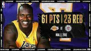 Shaquille O'Neal - Los Angeles Lakers