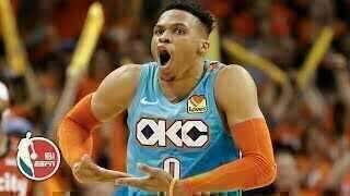 Russell Westbrook - Oklahoma City Thunder - Damian Lillard - Portland Trail Blazers