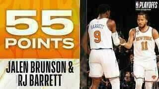 Jalen Brunson - RJ Barrett - New York Knicks