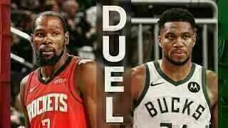 Kevin Durant - Houston Rockets - Giannis Antetokounmpo - Milwaukee Bucks
