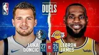 Luka Doncic - Dallas Mavericks - LeBron James - Los Angeles Lakers