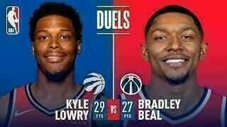 Kyle Lowry - Toronto Raptors - Bradley Beal - Washington Wizards
