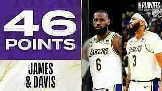 Anthony Davis - LeBron James - Los Angeles Lakers