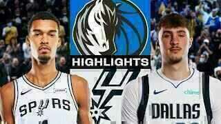 Victor Wembanyama - San Antonio Spurs - Dallas Mavericks