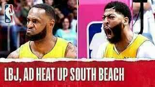 LeBron James - Anthony Davis - Los Angeles Lakers