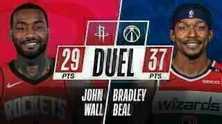 Bradley Beal - Washington Wizards - John Wall - Houston Rockets