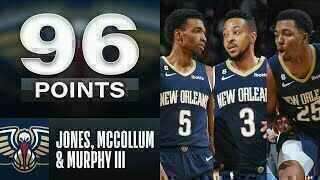 New Orleans Pelicans - Herb Jones - CJ McCollum - Trey Murphy III